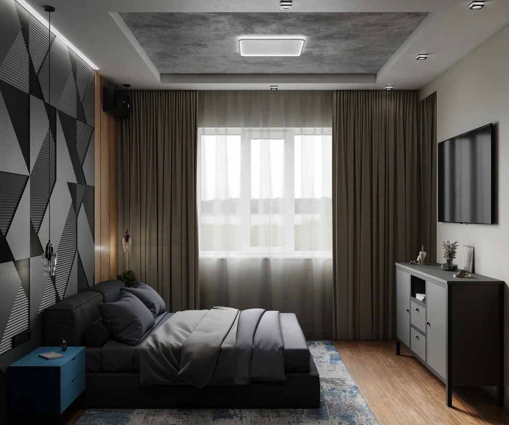 КП Дубки-парк, 100кв «Современный стиль, с элементами лофта»