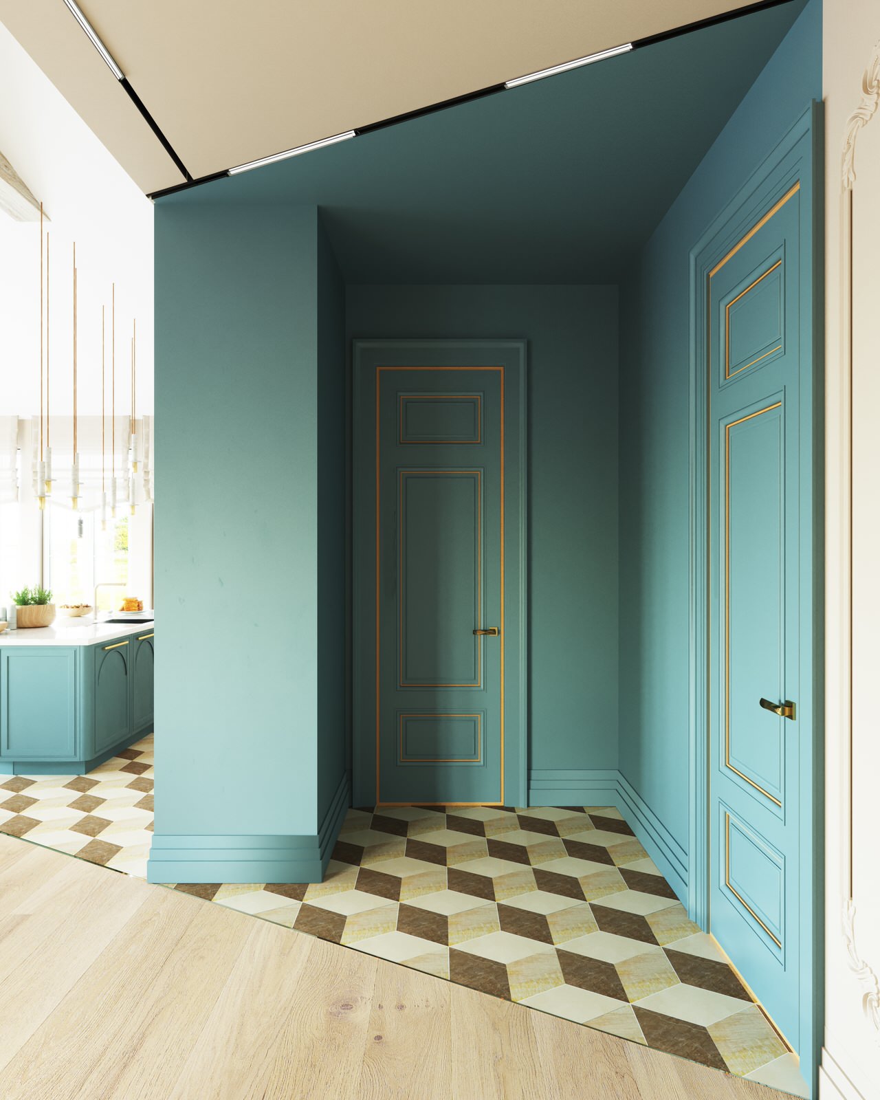 Проект одноэтажного особняка