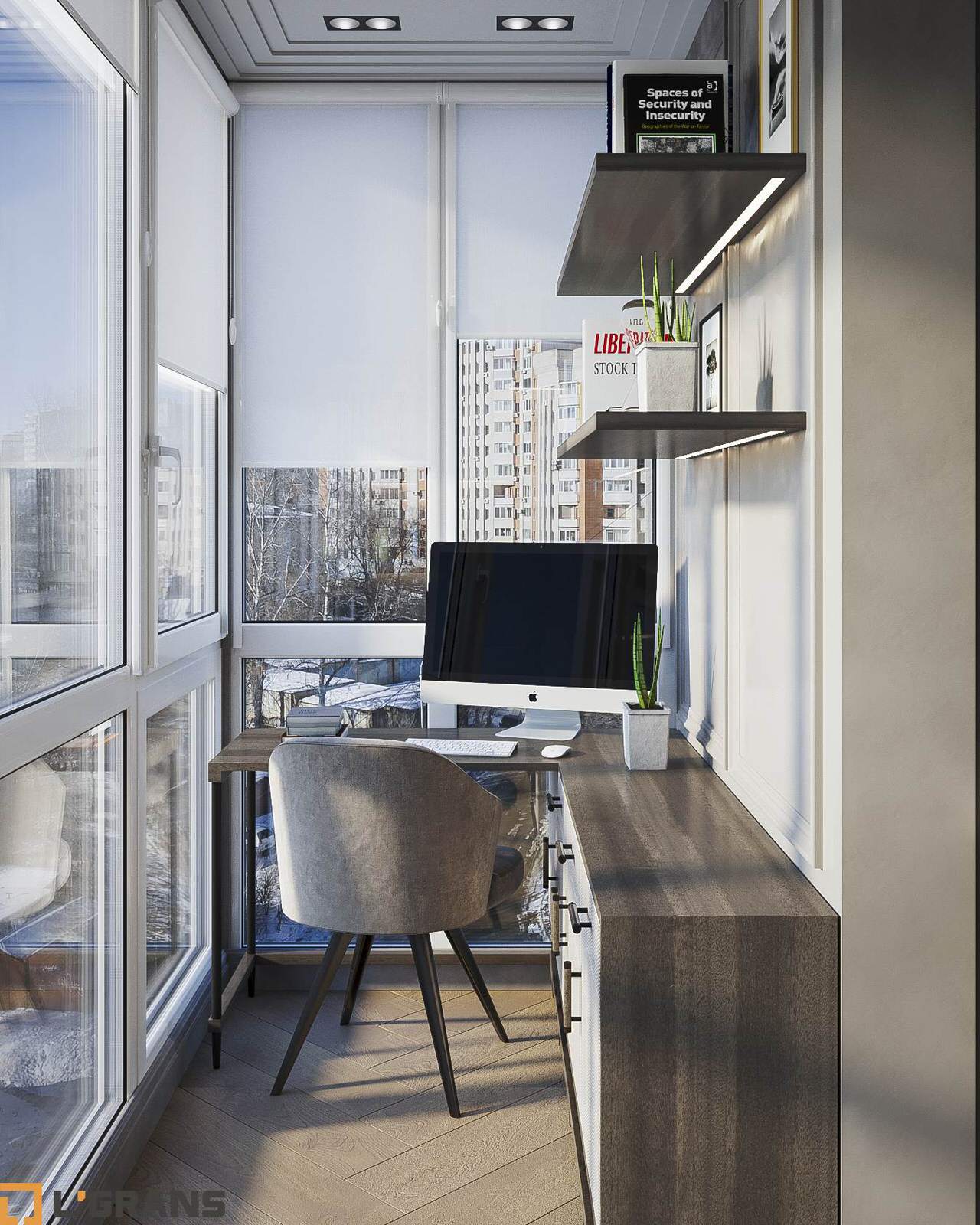 Дизайн проект интерьера квартиры в ЖК Пионерский