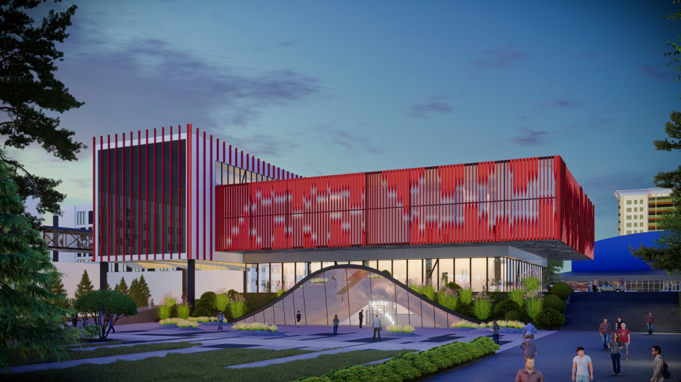 Концептуальный проект учебного корпуса Алтайского Государственного Университета