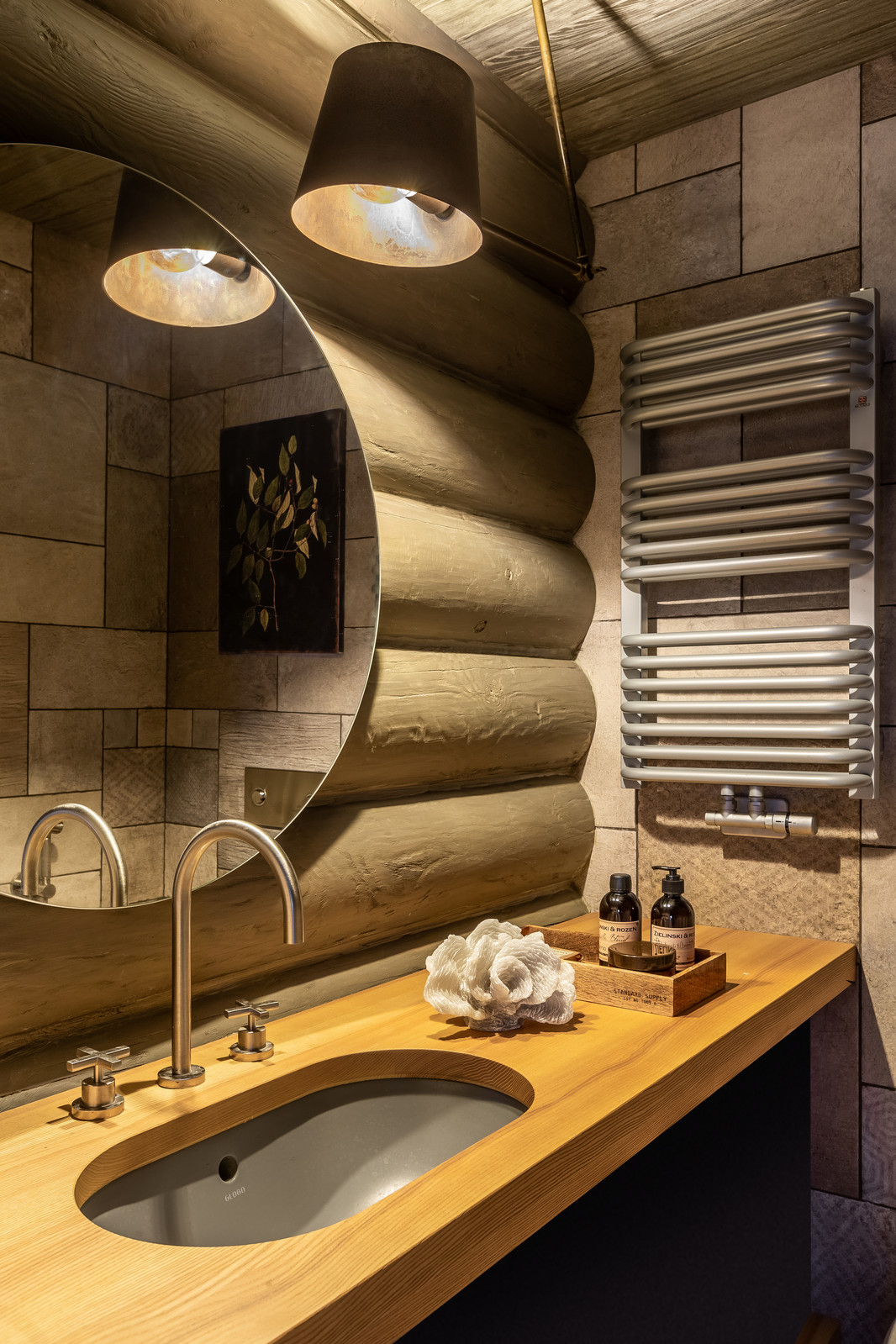 Комната отдыха в стиле шале