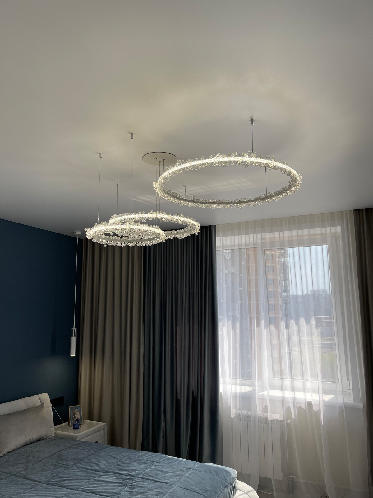 Теневые потолки в ЖК Заельцовский