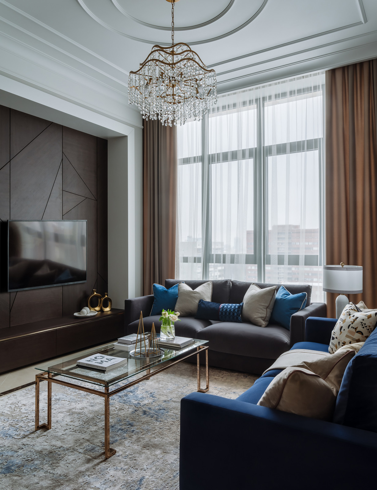 Стилизация квартиры в ЖК Барин Хаус