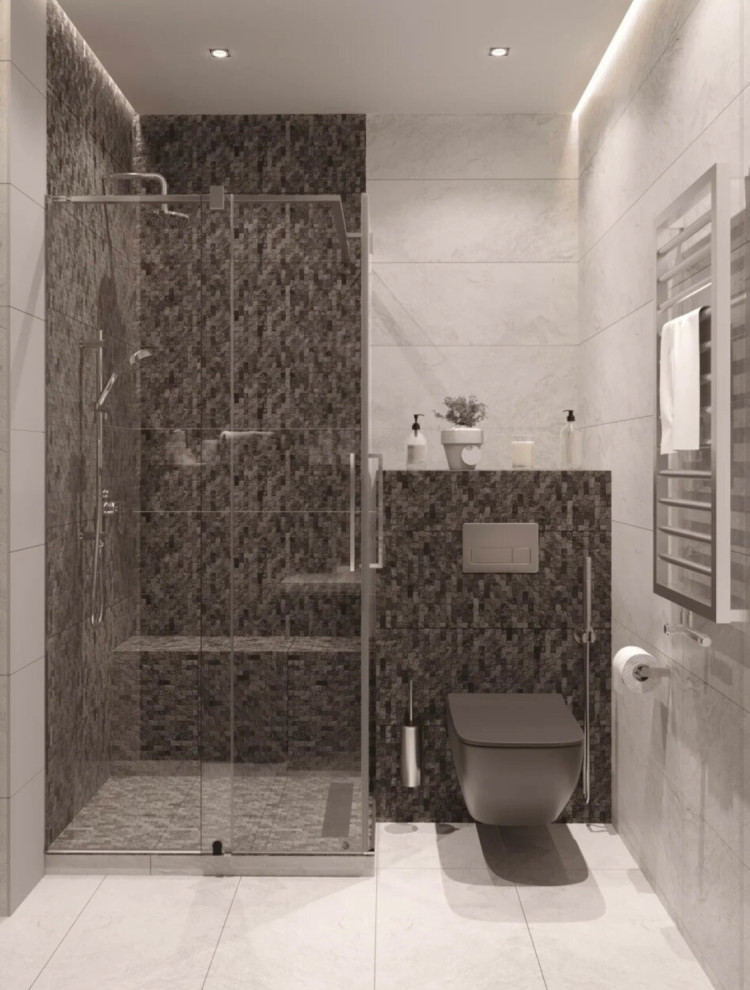 Обложка проекта: Санузел в маленькой студии