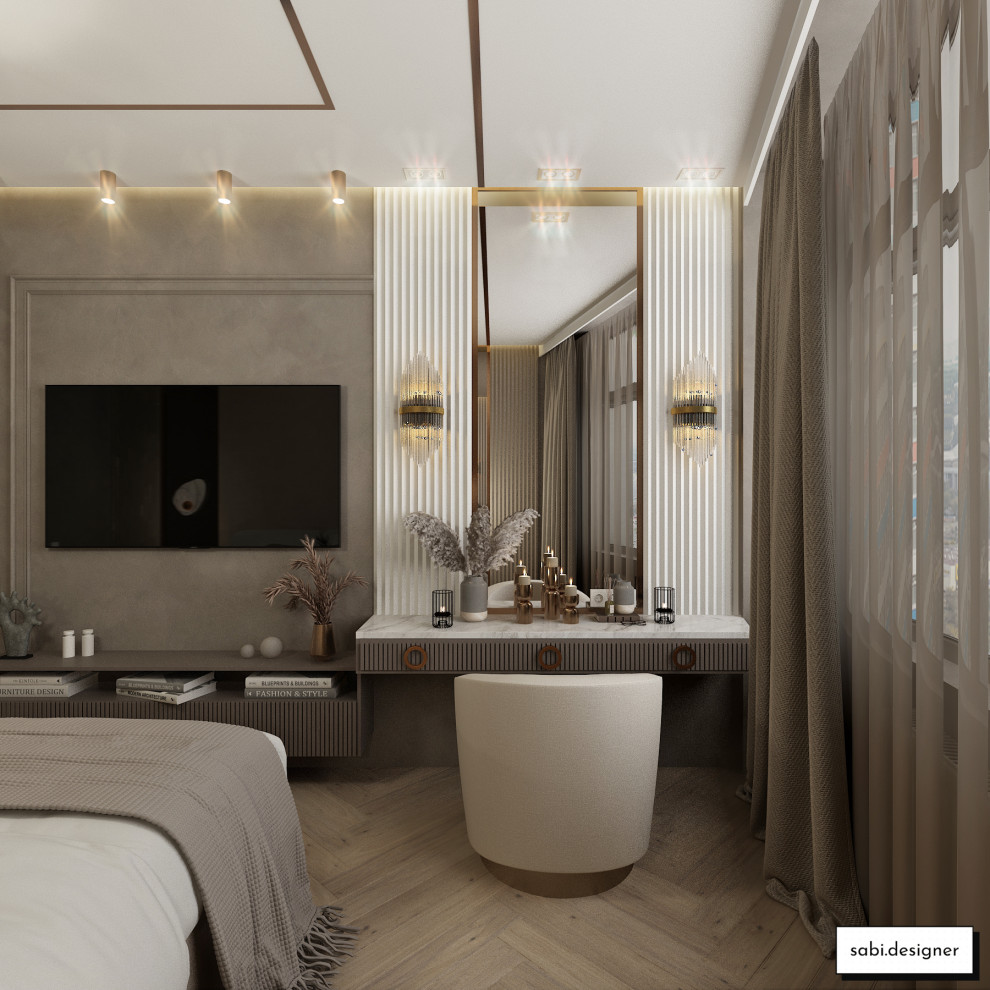 НЕОКЛАССИЧЕСКАЯ КВАРТИРА ЖК ТРИКОЛОР 110 М КВ