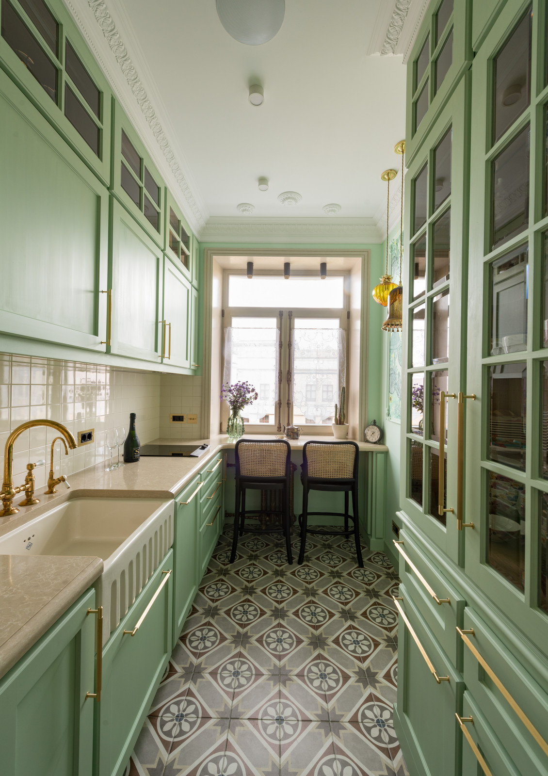 Обложка проекта: Кухня в духе парижского Laduree