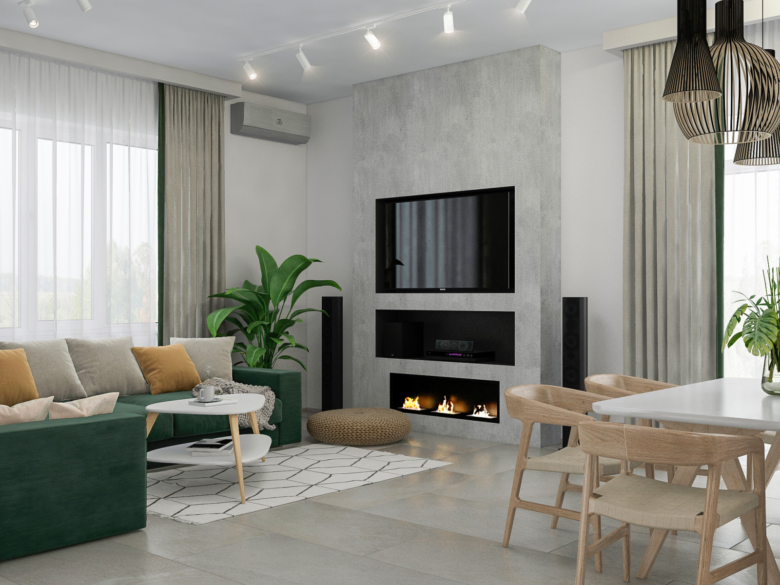 частный дом в современном стиле