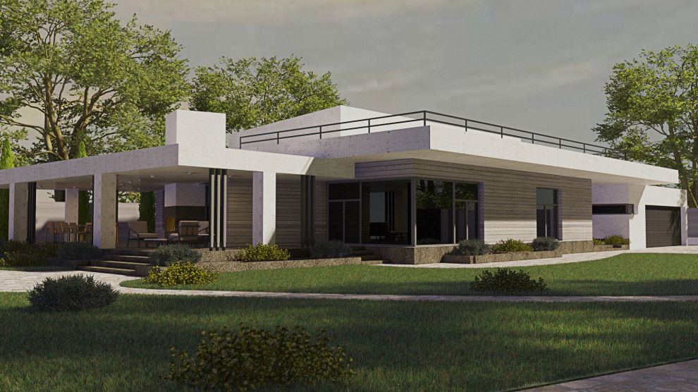 Обложка проекта: КОТТЕДЖ 250 м2