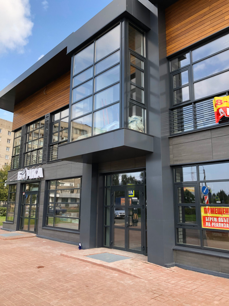 Обложка проекта: Фасад ТЦ «Авиатор»