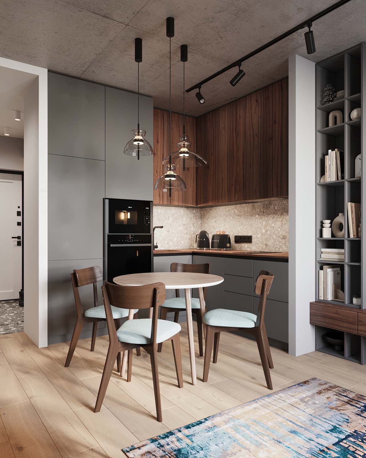 Дизайн проект квартиры ЖК Панин 72м