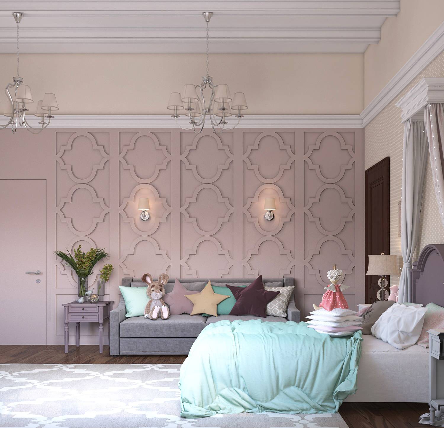 Визуализация детских комнат