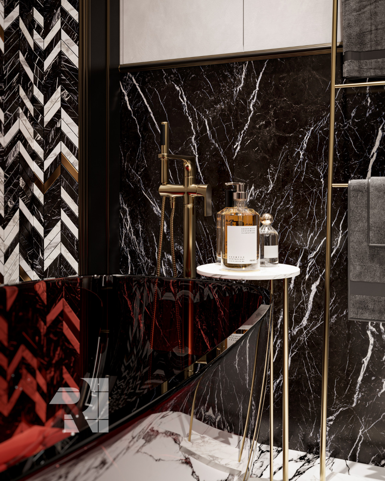 Современный стиль с элементами ар-деко