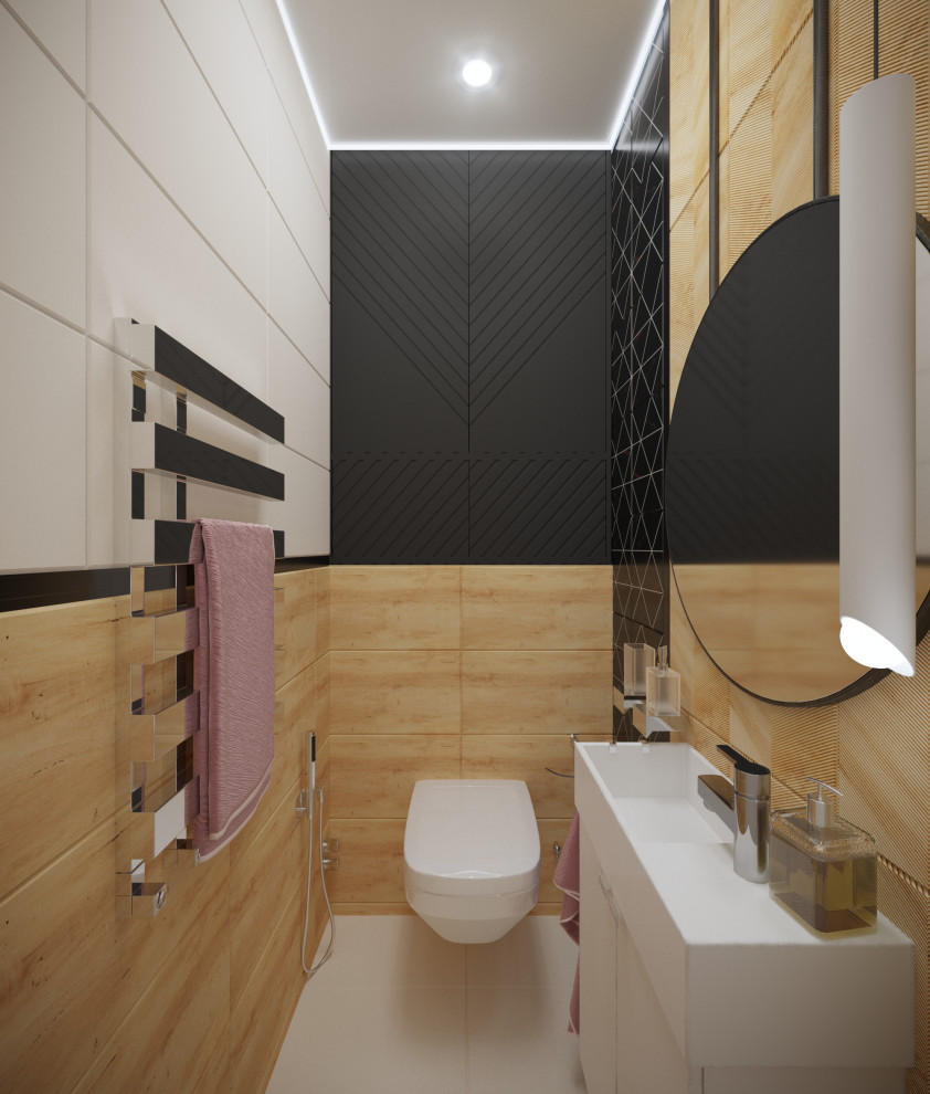 Современный проект квартиры для молодой семьи!