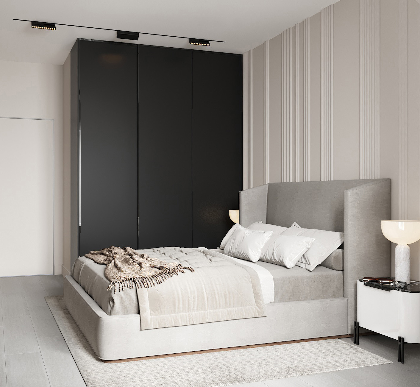 черно белый