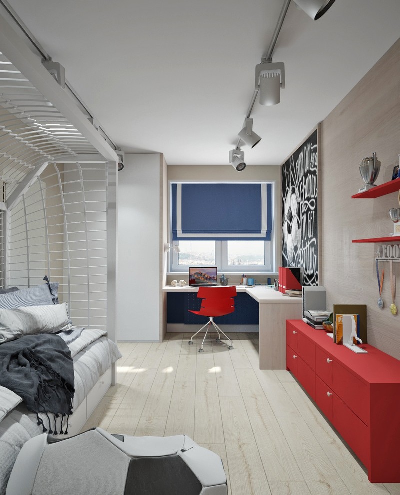 Дизайн проект 3-комнатной квартиры 77 м. кв.