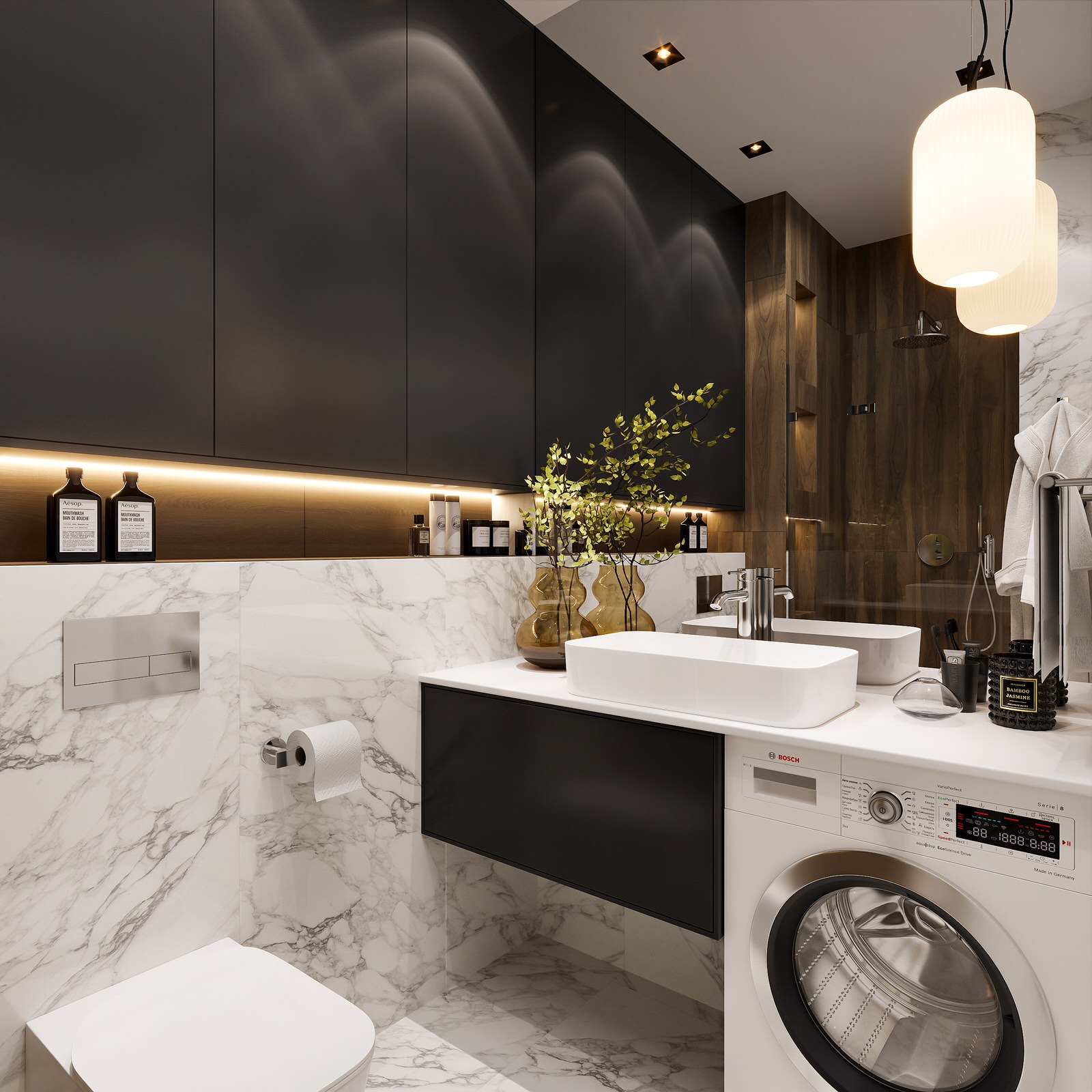 Дизайн-проект 3-комнатной квартиры 81 м2 в ЖК Onyx Deluxe