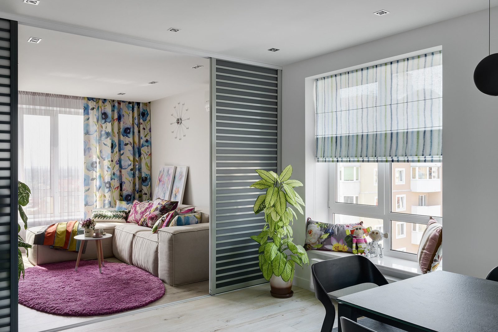 Квартира Оксаны с зимним и летним текстилем