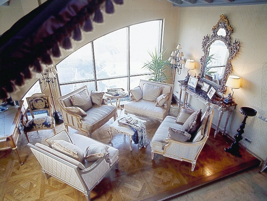 Трехуровневый пентхаус на Большой Грузинской - маленькая Италия