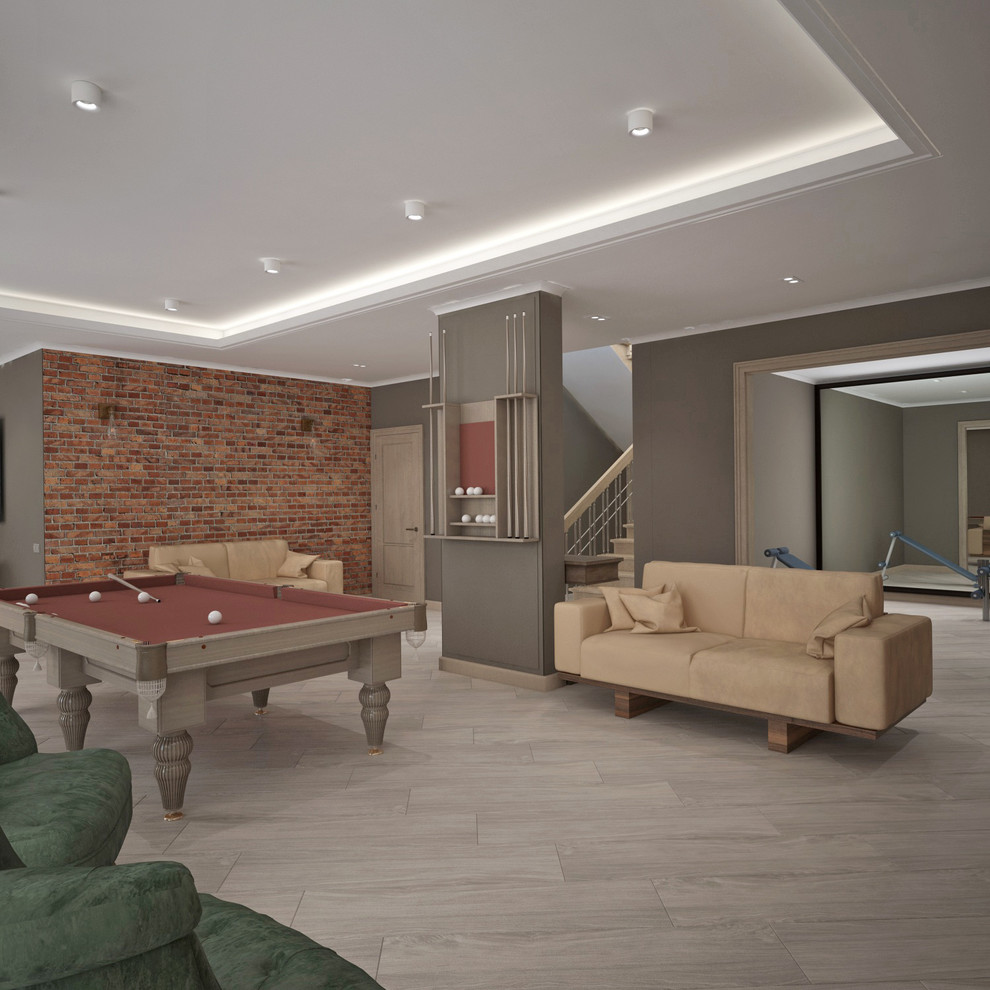 Дом из комбинированных материалов в ЛО