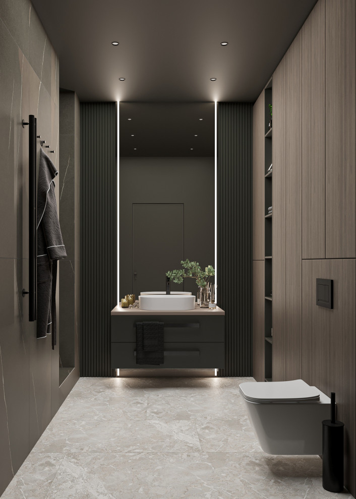 Обложка проекта: Черная душевая