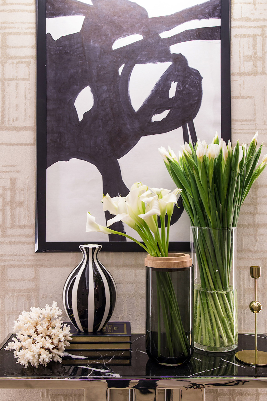 Природный дизайн - квартира в современном стиле в ЖК Мичуринский