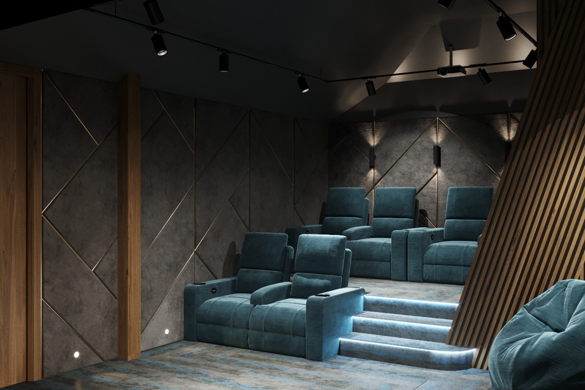 КП Клязьминский парк (кинозал на мансарде)