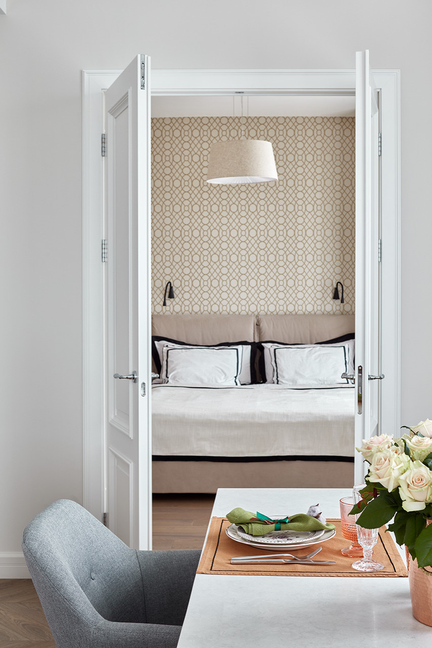 В гостях: Квартира с камином и открытым балконом