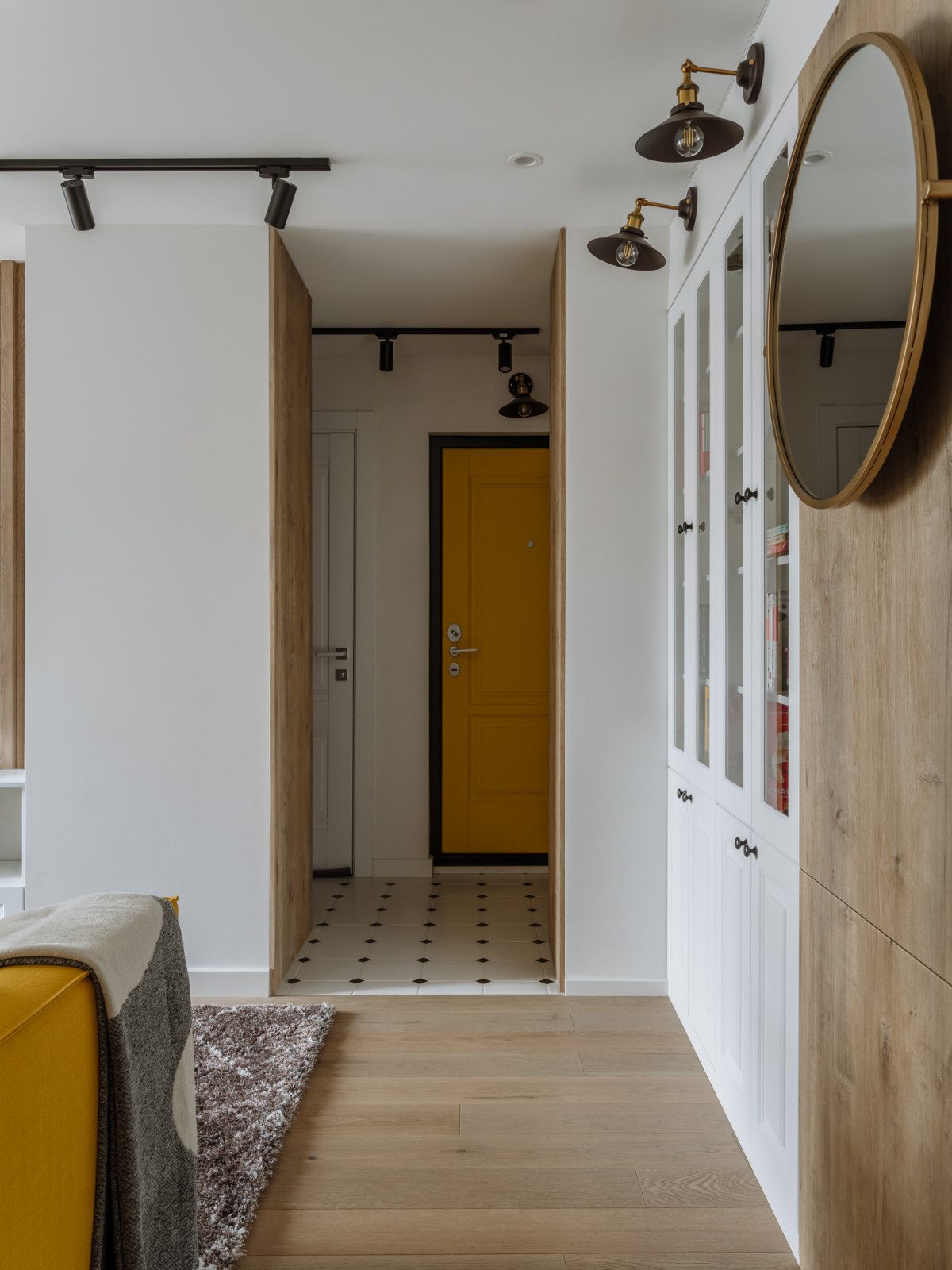 Квартира с яркими акцентами на Трифоновской