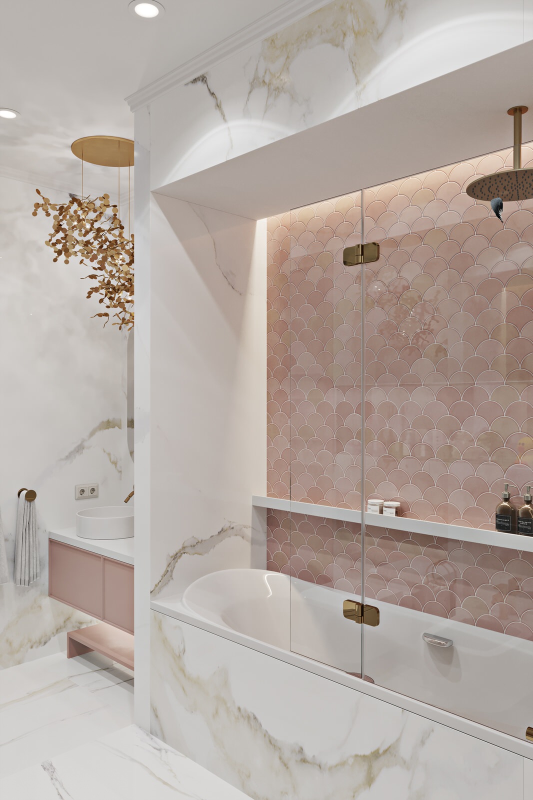 Квартира с сочными цветовыми акцентами для большой семьи