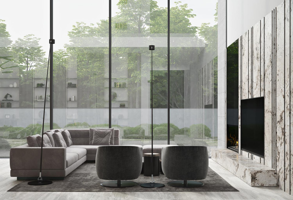 Модерн в 2 этажа