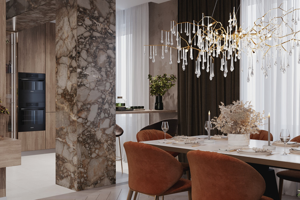 Дизайн проект апартаментов Аура