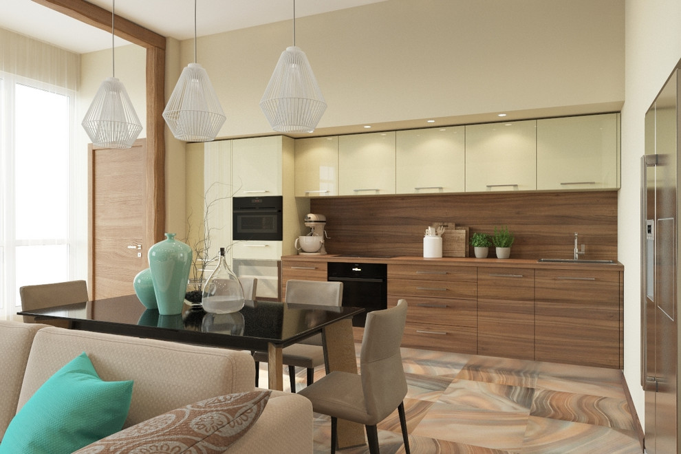 Современная квартира с выходом на крышу