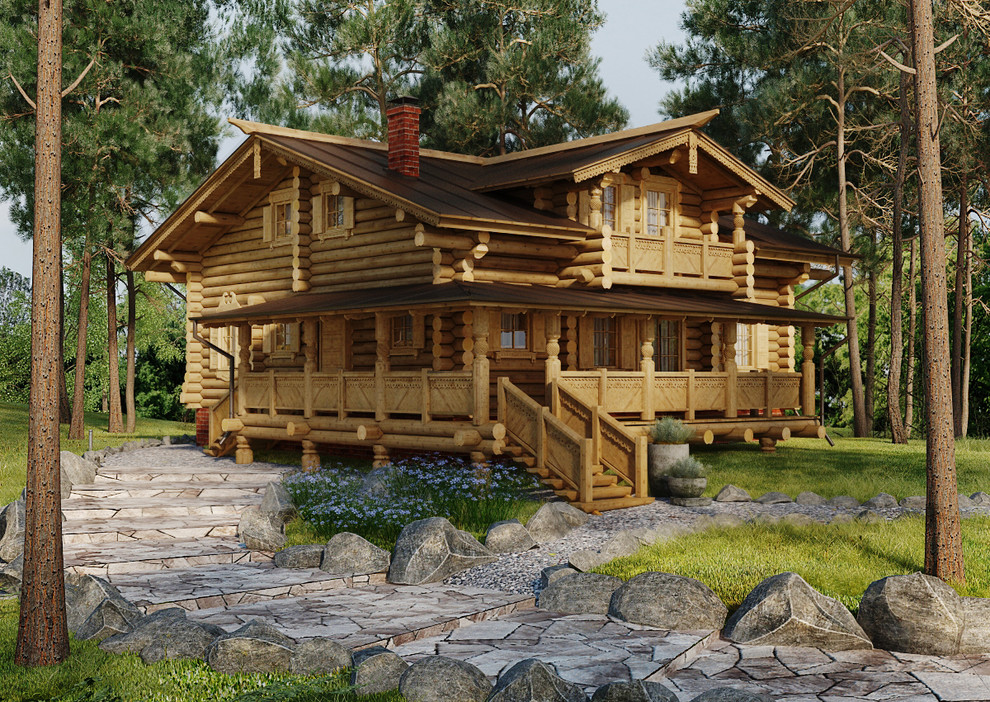 Обложка проекта: Дом в деревне Лайково