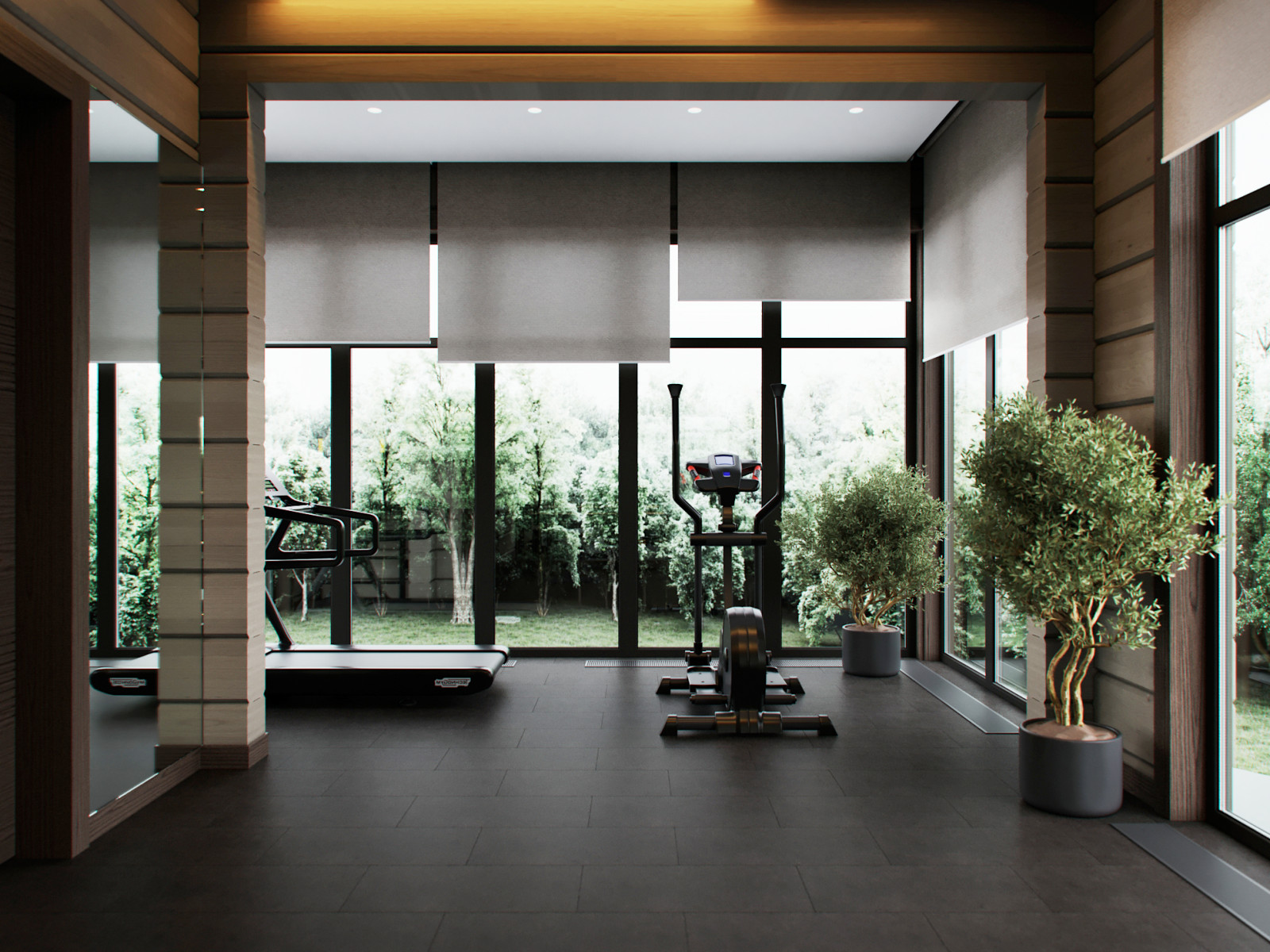 Проект интерьера деревянного дома в п.Завидово