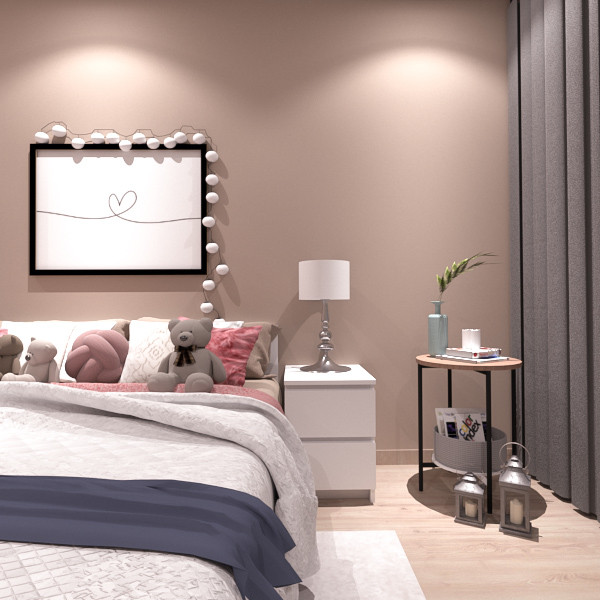 Квартира для девушки в скандинавском стиле