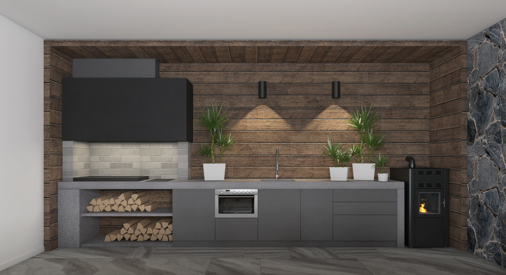 Шале в современном стиле.