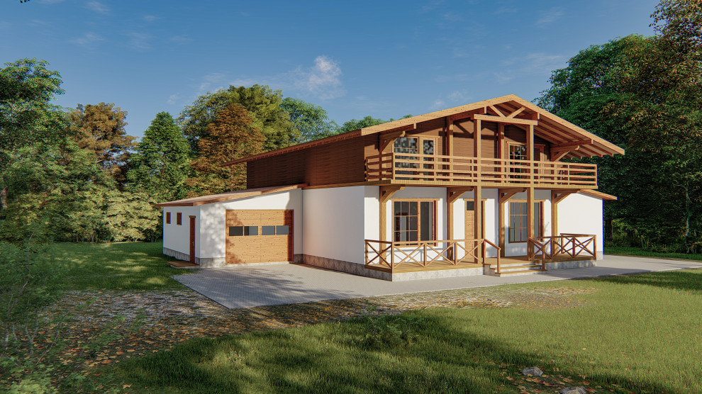 Обложка проекта: коттедж "Шале"