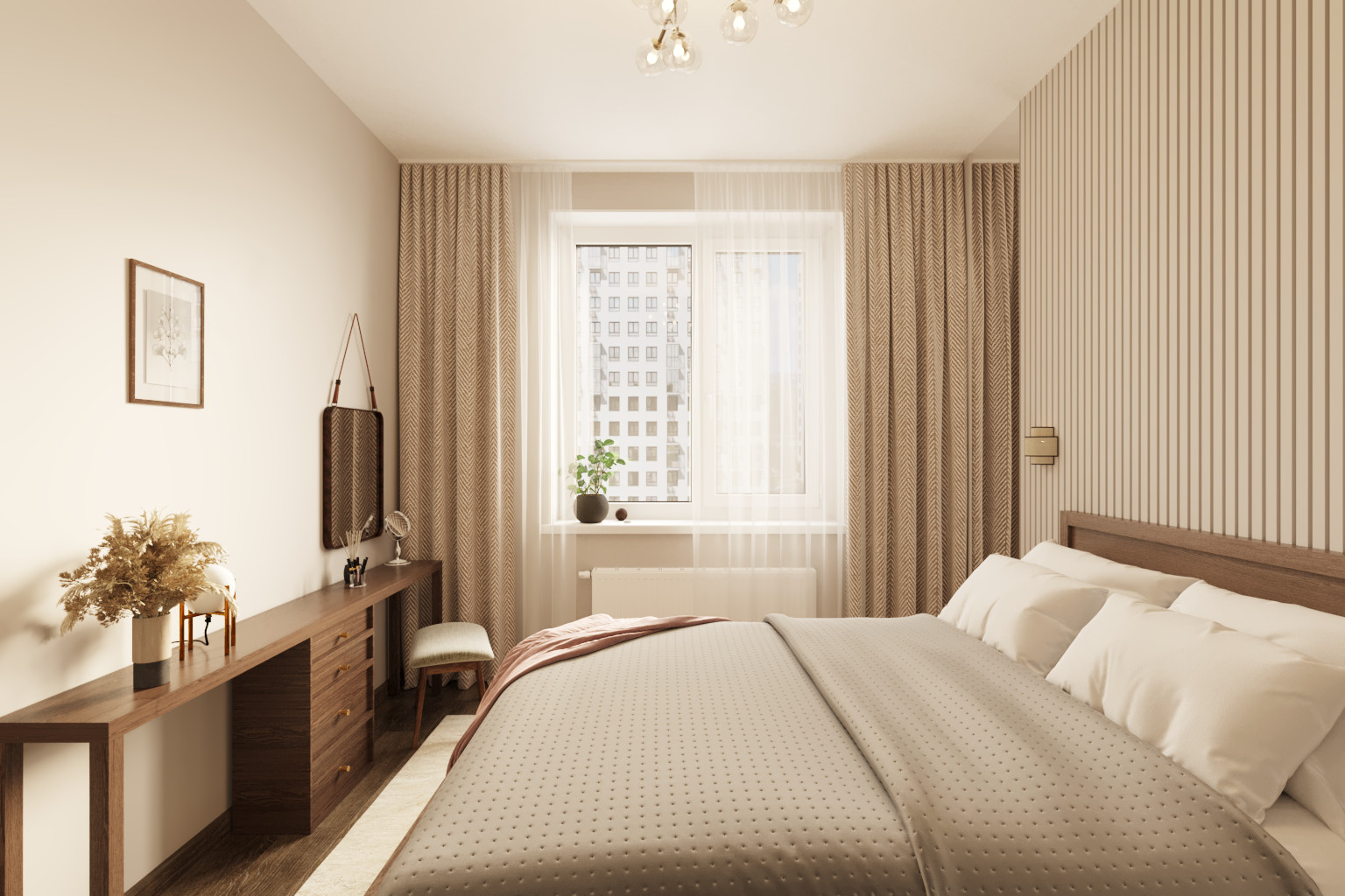 Дизайн-проект квартиры с готовой отделкой от застройщика