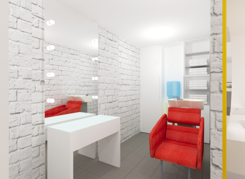 Дизайн парикмахерской 30 кв м