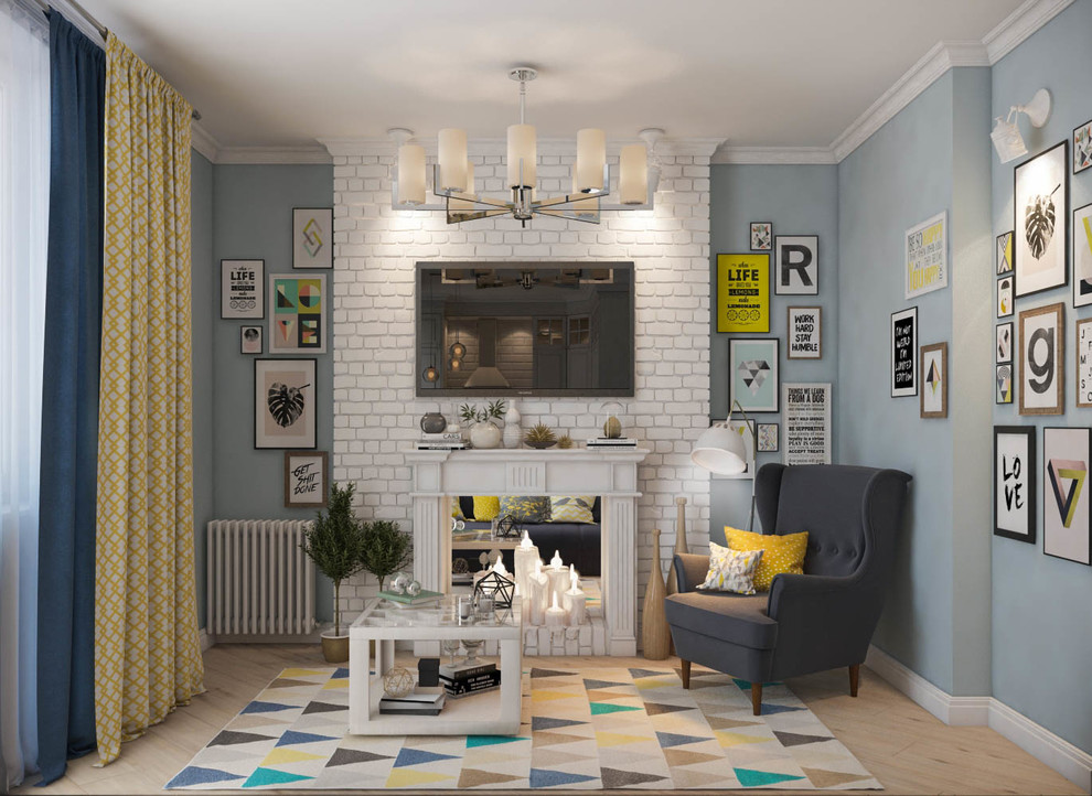 Обложка проекта: Интерьер квартиры в ЖК Гармония (г. Казань)