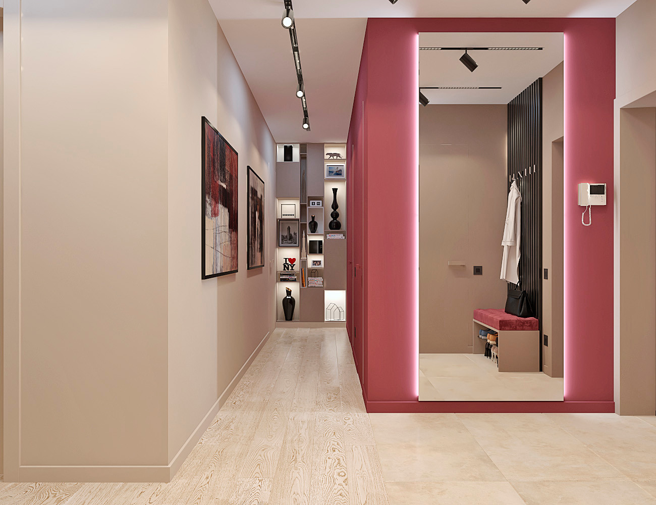 ЖК Жигулина Роща прихожая