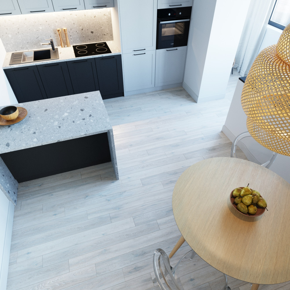 Лаконичная квартира в светлых тонах