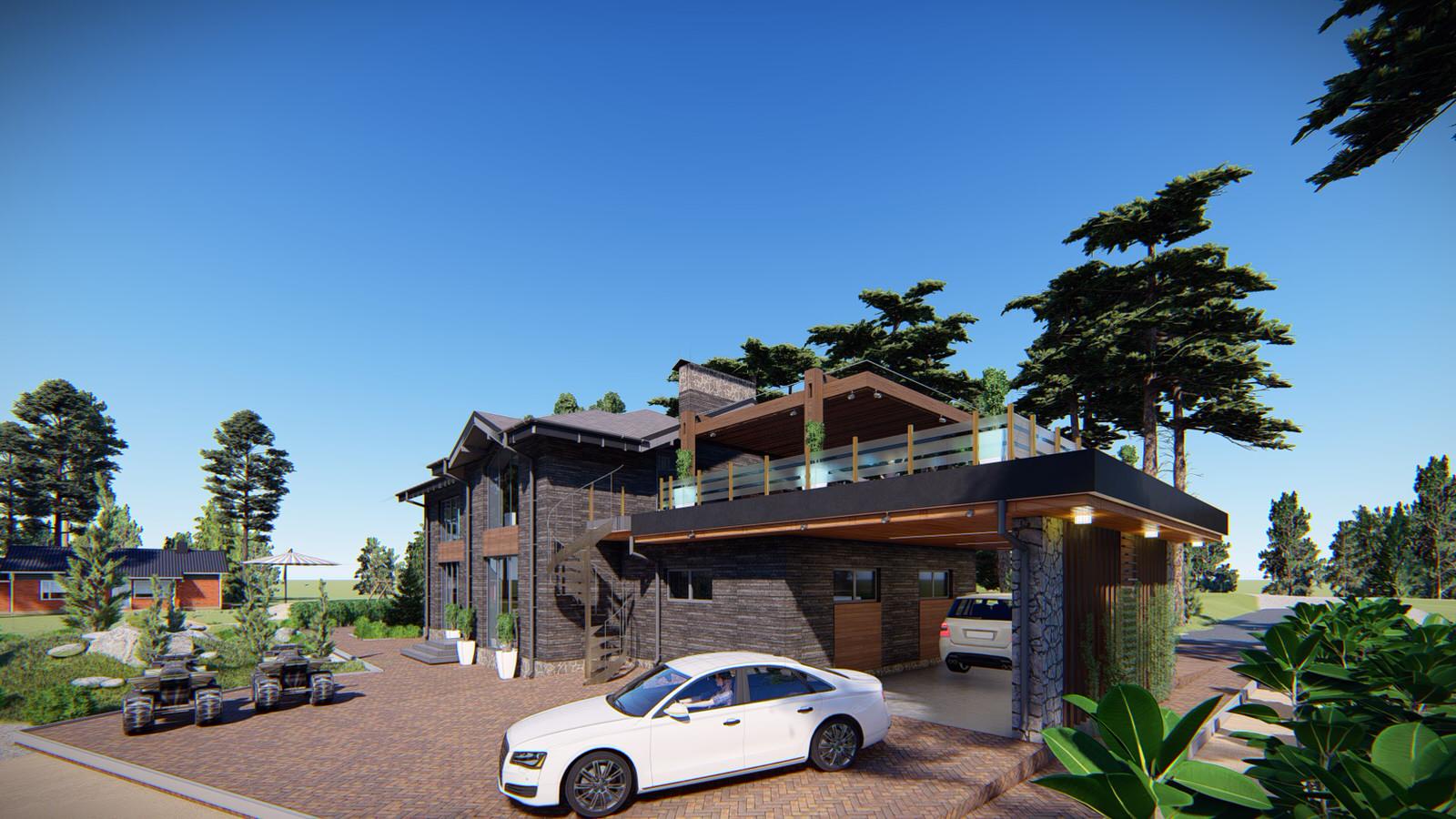 жилой дом в "Сосновом Бору"