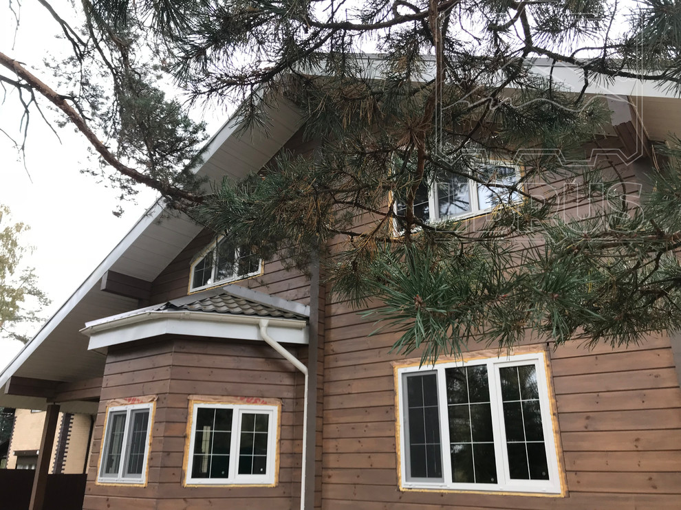 Обложка проекта: Дом из клееного бруса недорого "под ключ"