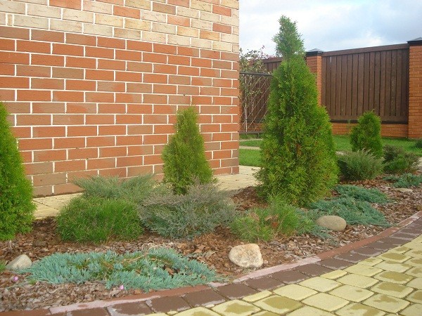 БЛАГОУСТРОЙСТВО УЧАСТКА В П. КАМЕНКА