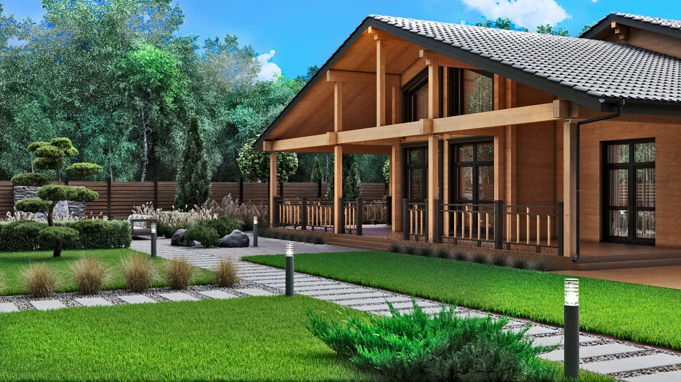 Обложка проекта: Ландшафт участка в г.Среднеуральск