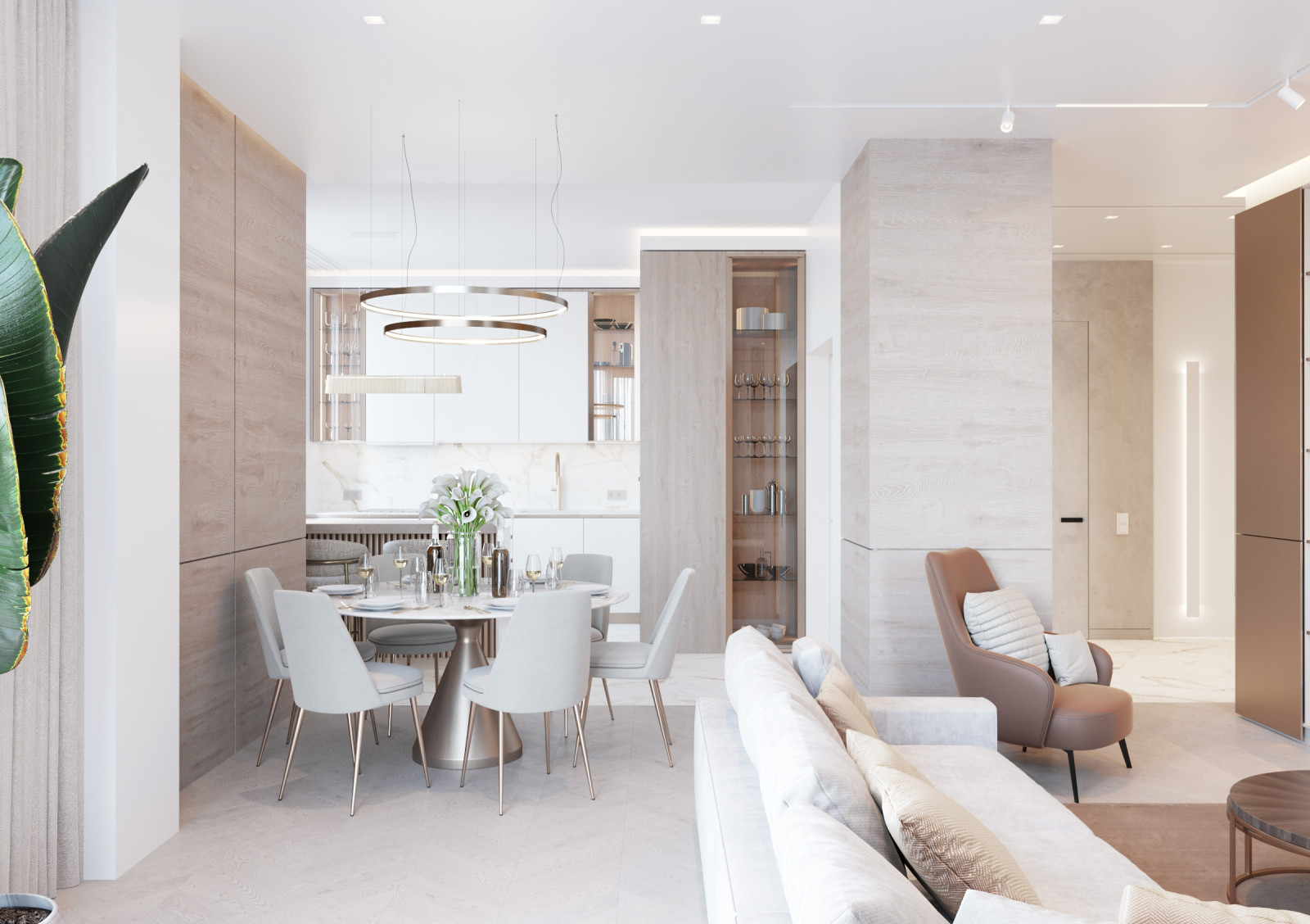 Квартира 120 м² в ЖК «Граф Орлов»
