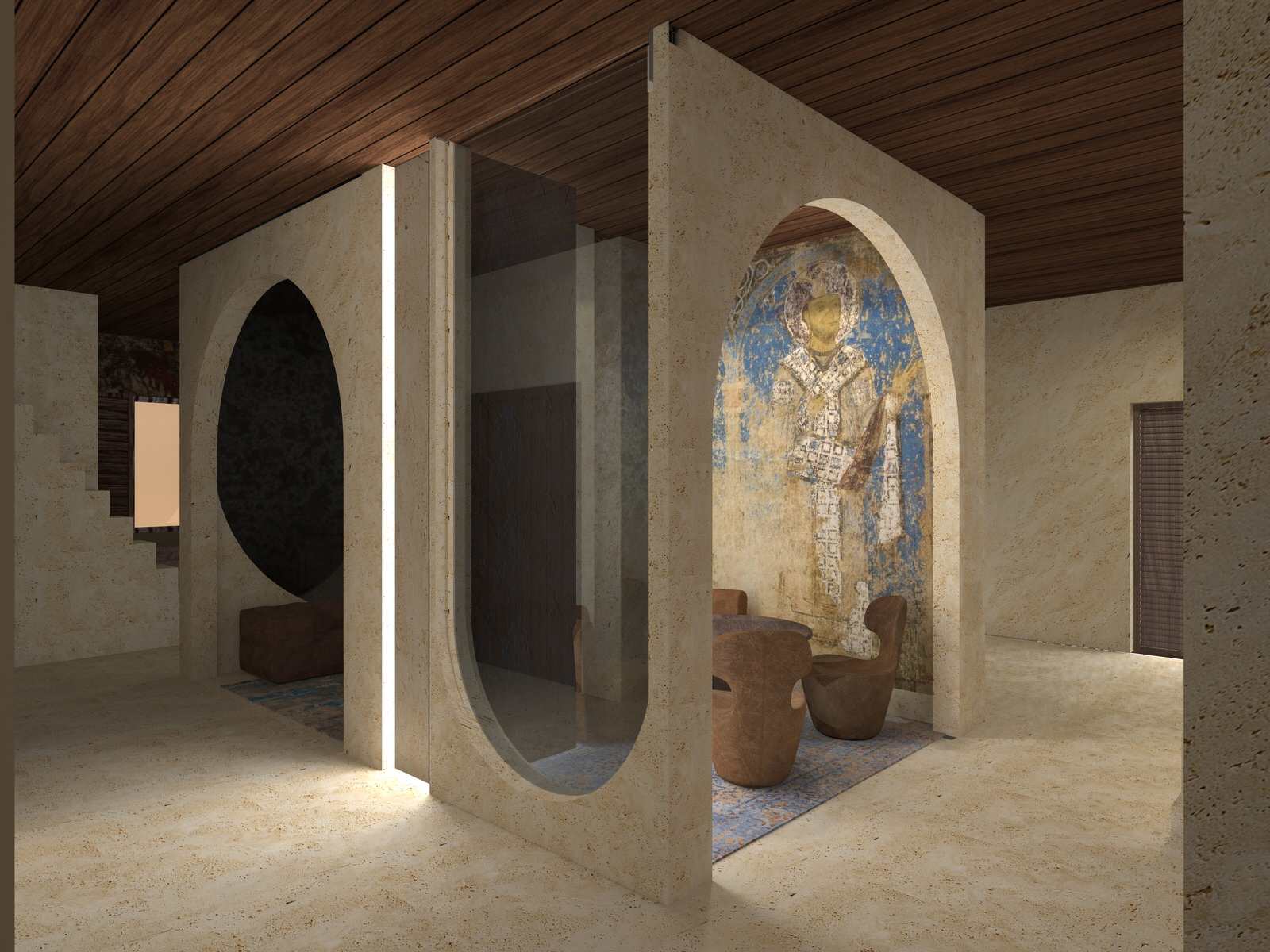 Обложка проекта: дизайн-проект кафе Вардзия