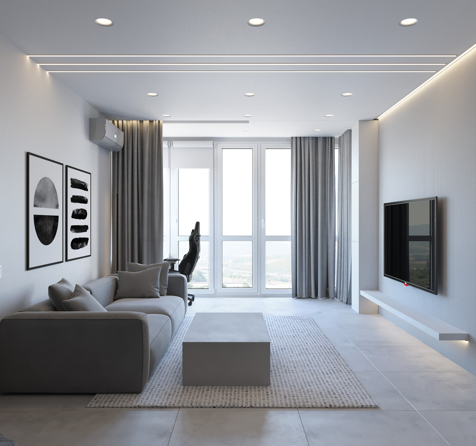 Проект квартиры в Керчи 72 м2