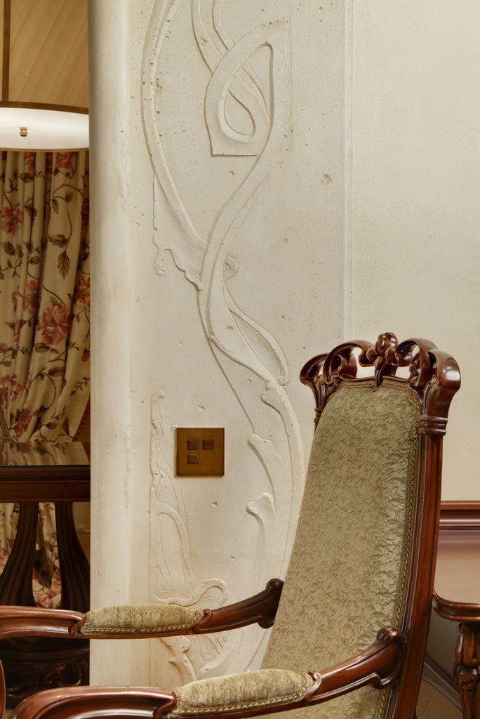 квартира в стиле русского модерна